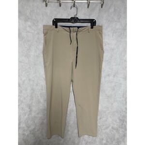 Teren Designs Pants Men 38X30 Beige Chino Outdoor Performance Tech Magnet Hiking